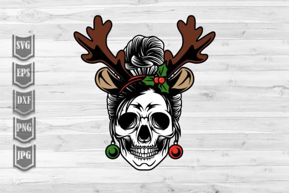 Bun Hair Skull Christmas: A Designer’s Stitch Review