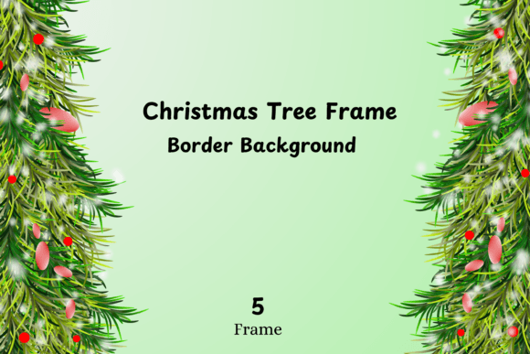 Christmas Tree Frame Illustrations Review
