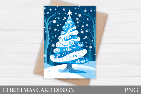 Christmas Tree Illustrations for Crafters