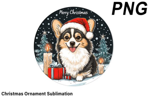 Merry Christmas Ornament PNG Sublimation: A Designer’s Review of Illustrations
