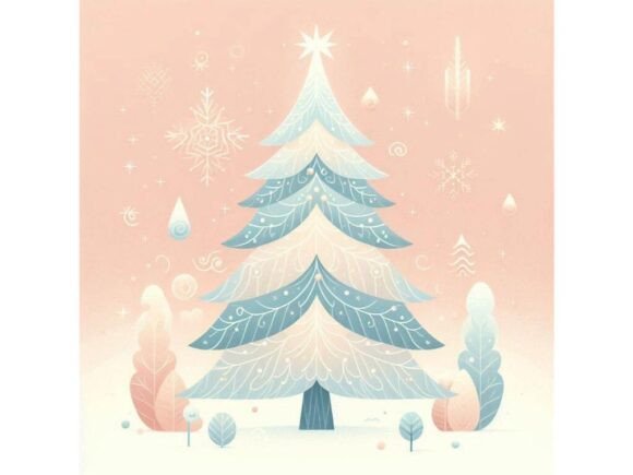 Reviewing the Pastel Christmas Tree Design for Embroidery